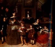 Diego Velazquez The Family of the Artist (df01) painting